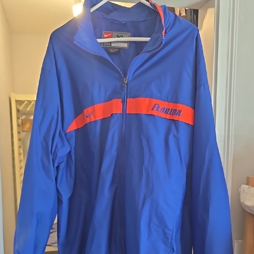 Nike Blue and Orange Florida Jacket